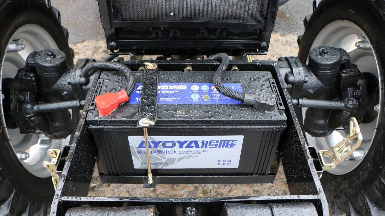 Мінітрактор EUROFENG 554 X повнопривідний , 50 сил з компресором, широка резина ,оновлений дизайн
